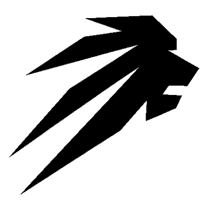 Angular Lion Head Logo