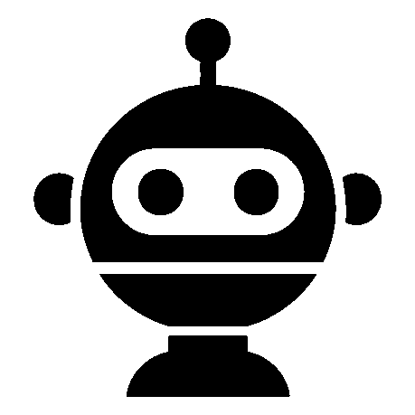 Bold Robot Head Logo