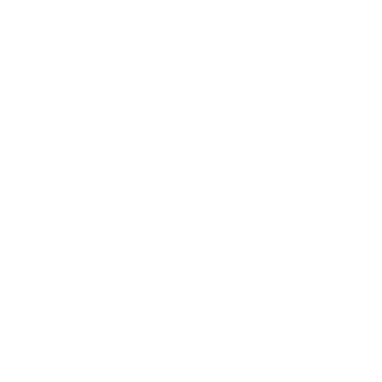 Monoline Robot Character Logo #ffffff