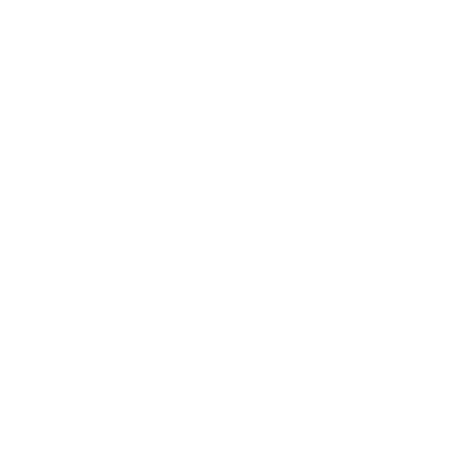 Robot Head Circle Logo #ffffff