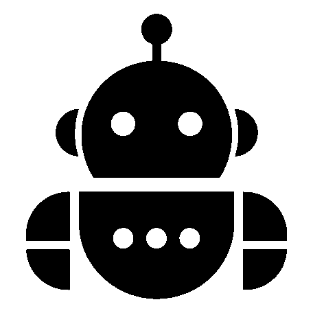 Bauhaus Robot Head Logo
