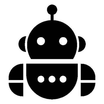 Bauhaus Robot Head Logo
