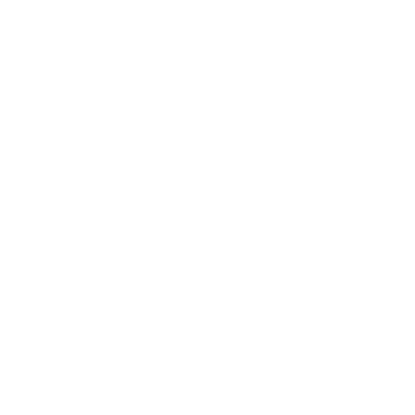 Robot Head Face Logo #ffffff