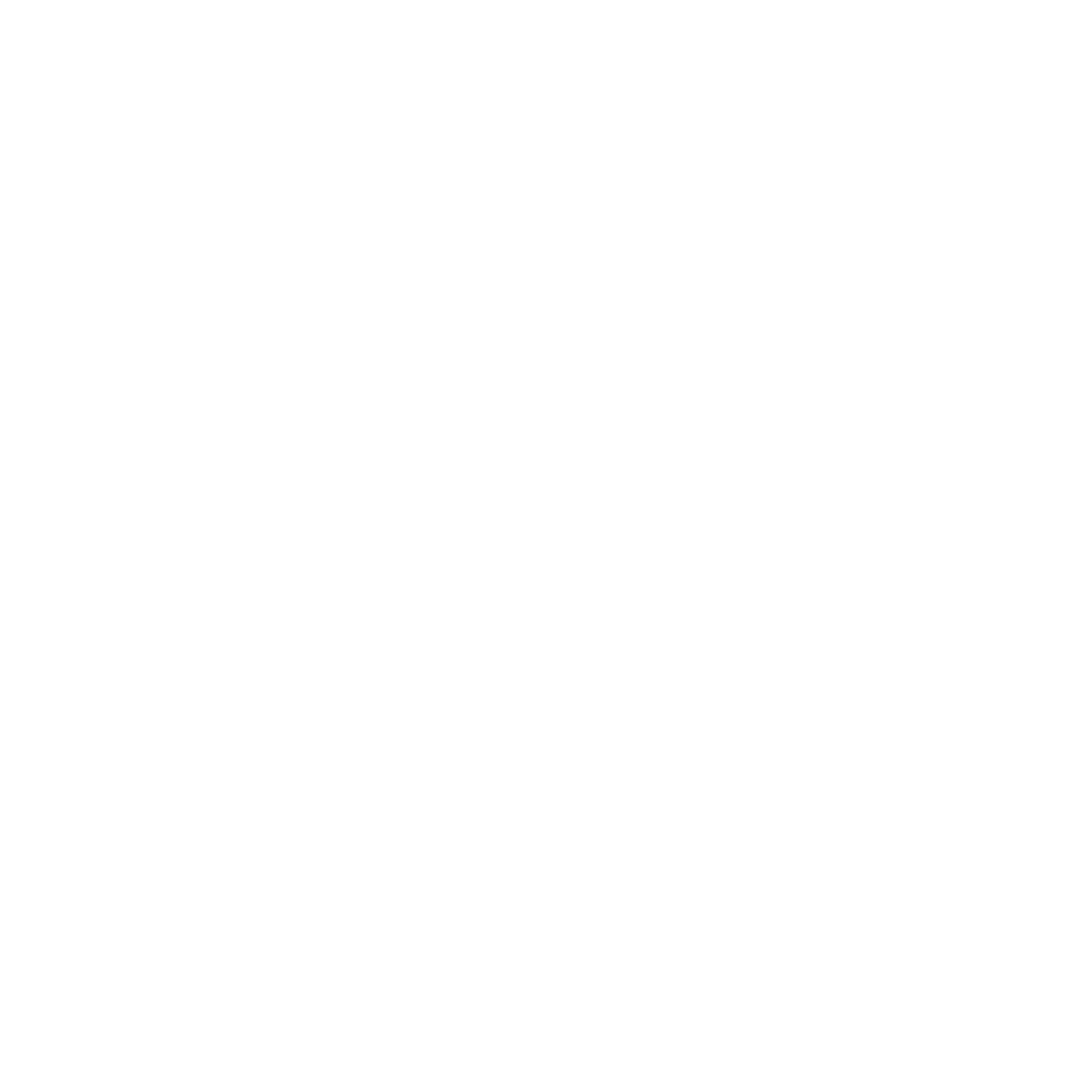 Robot Head Layered Logo #ffffff