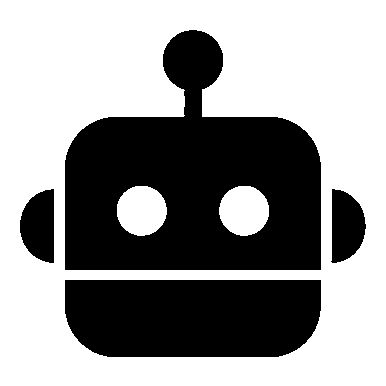 Robot Head Bold Logo