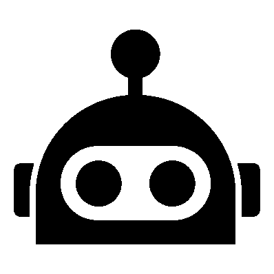 Robot Head Antenna Logo