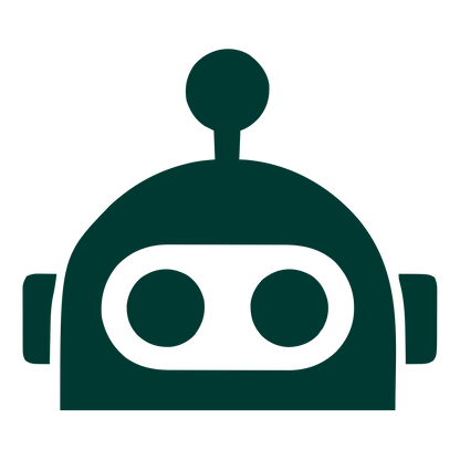Robot Head Antenna Logo #003932