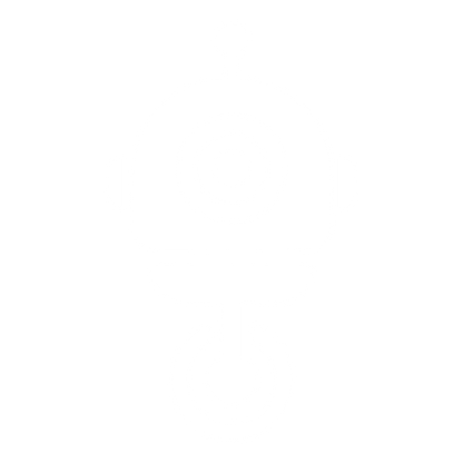 Robot Head Pictogram Logo #ffffff