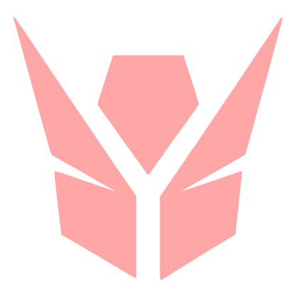 Robot Faction Emblem Logo #ffa6a6