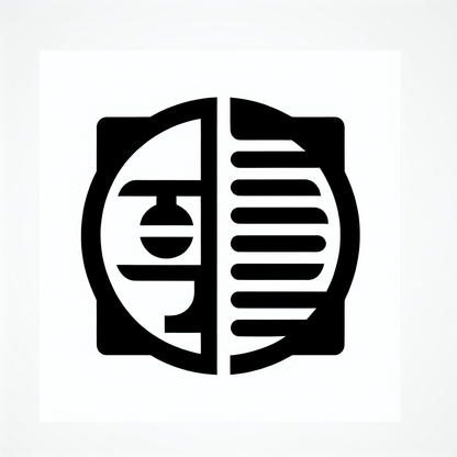 Circle Logo with Lines