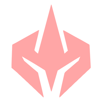 Robot Helmet Mask Logo #ffa6a6