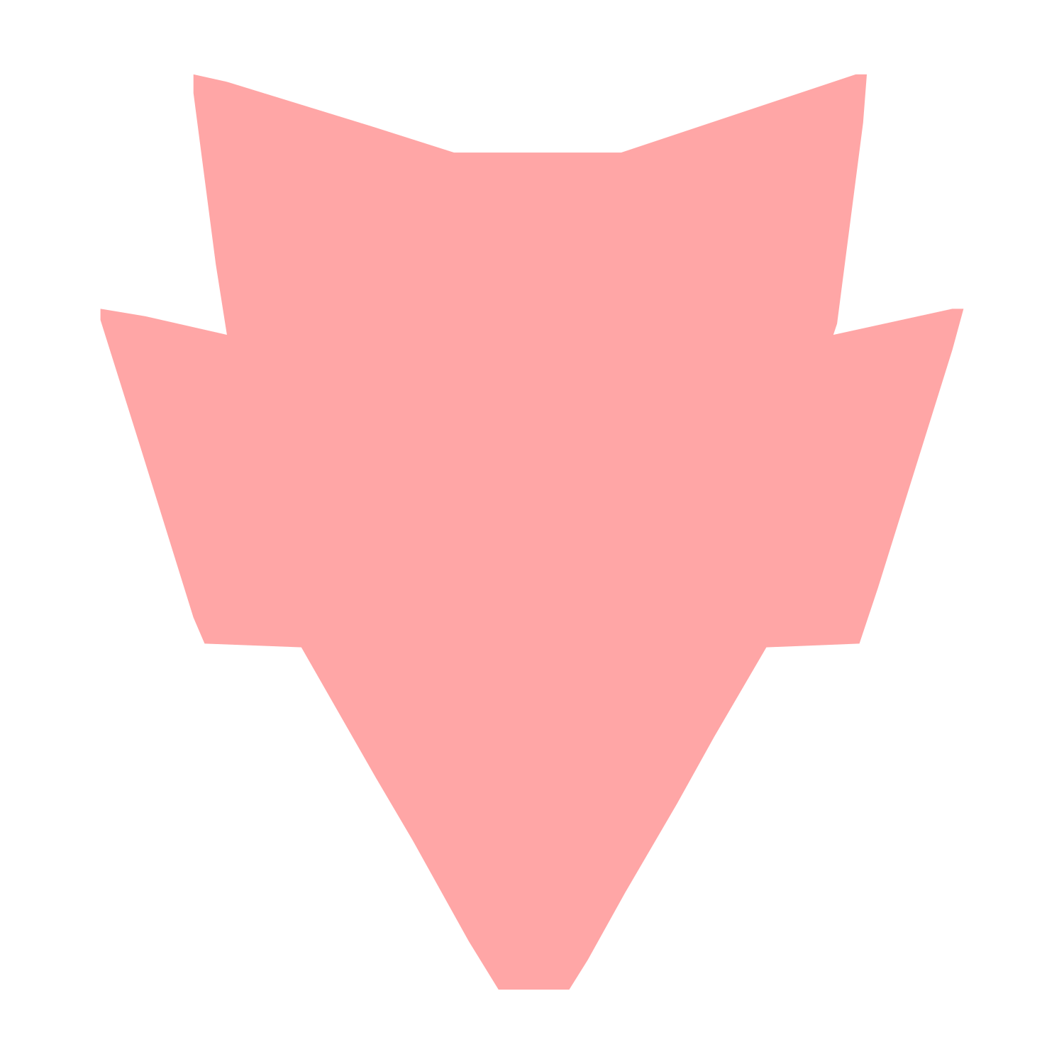 Robot Face Mask Logo #ffa6a6