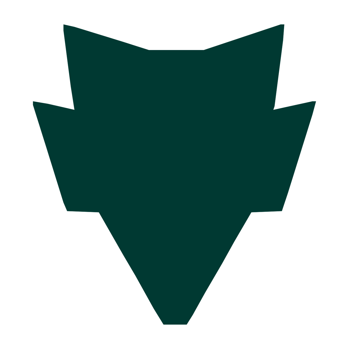 Robot Face Mask Logo #003932