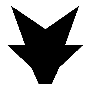 Robot Face Arrow Logo