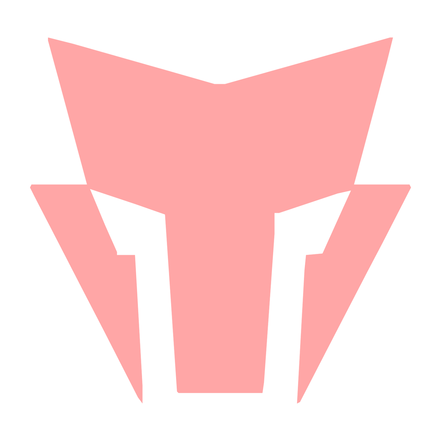 Robot Mask Industrial Logo #ffa6a6