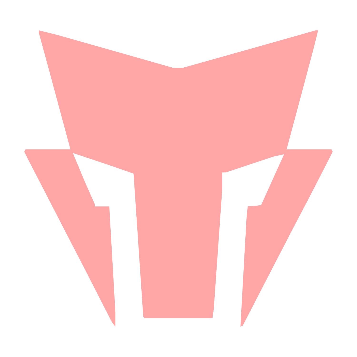 Robot Mask Industrial Logo #ffa6a6