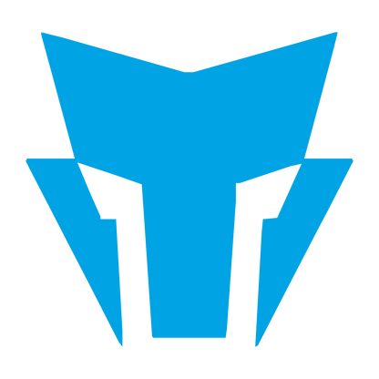 Robot Mask Industrial Logo #00a3e4
