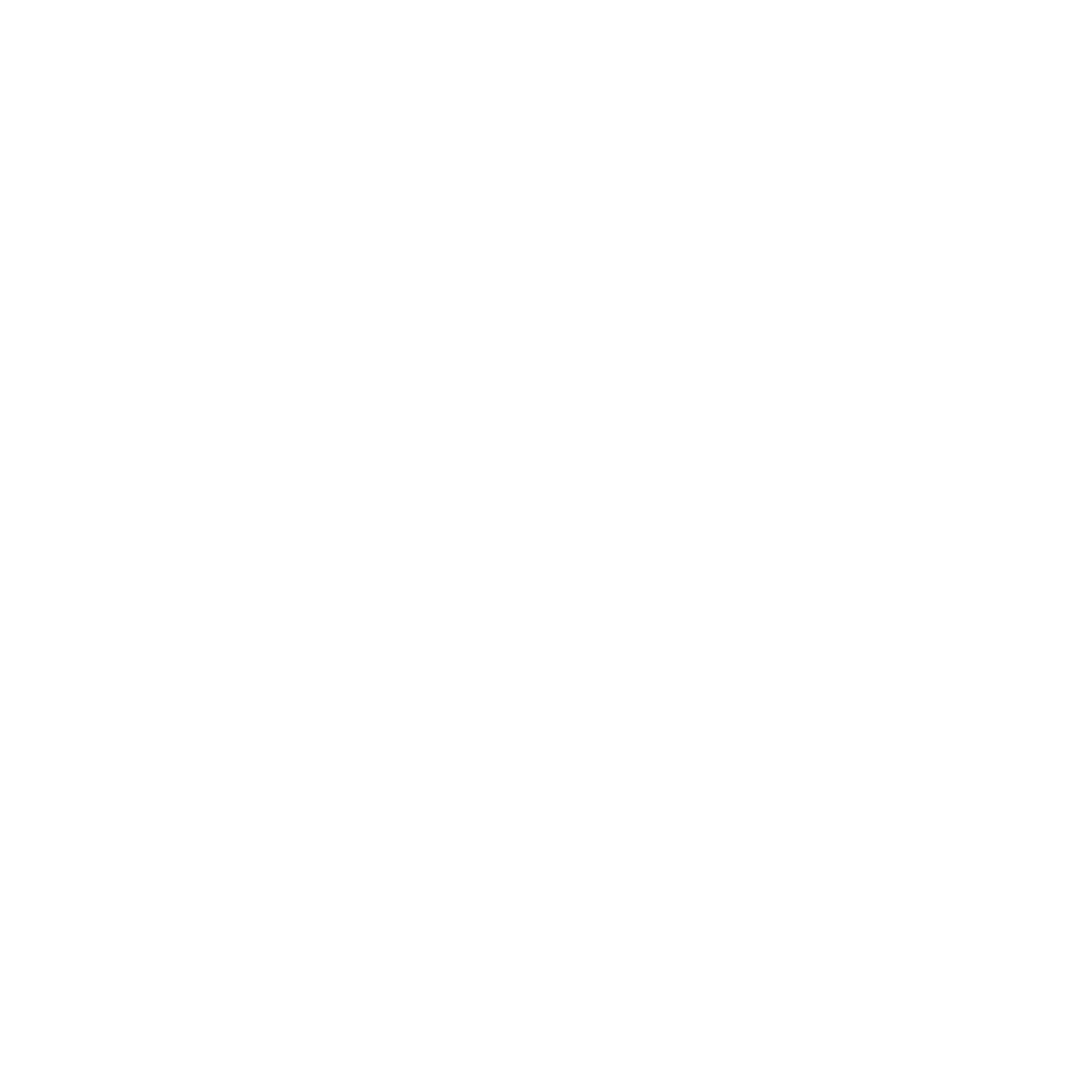 Industrial Robot Face Logo #ffffff