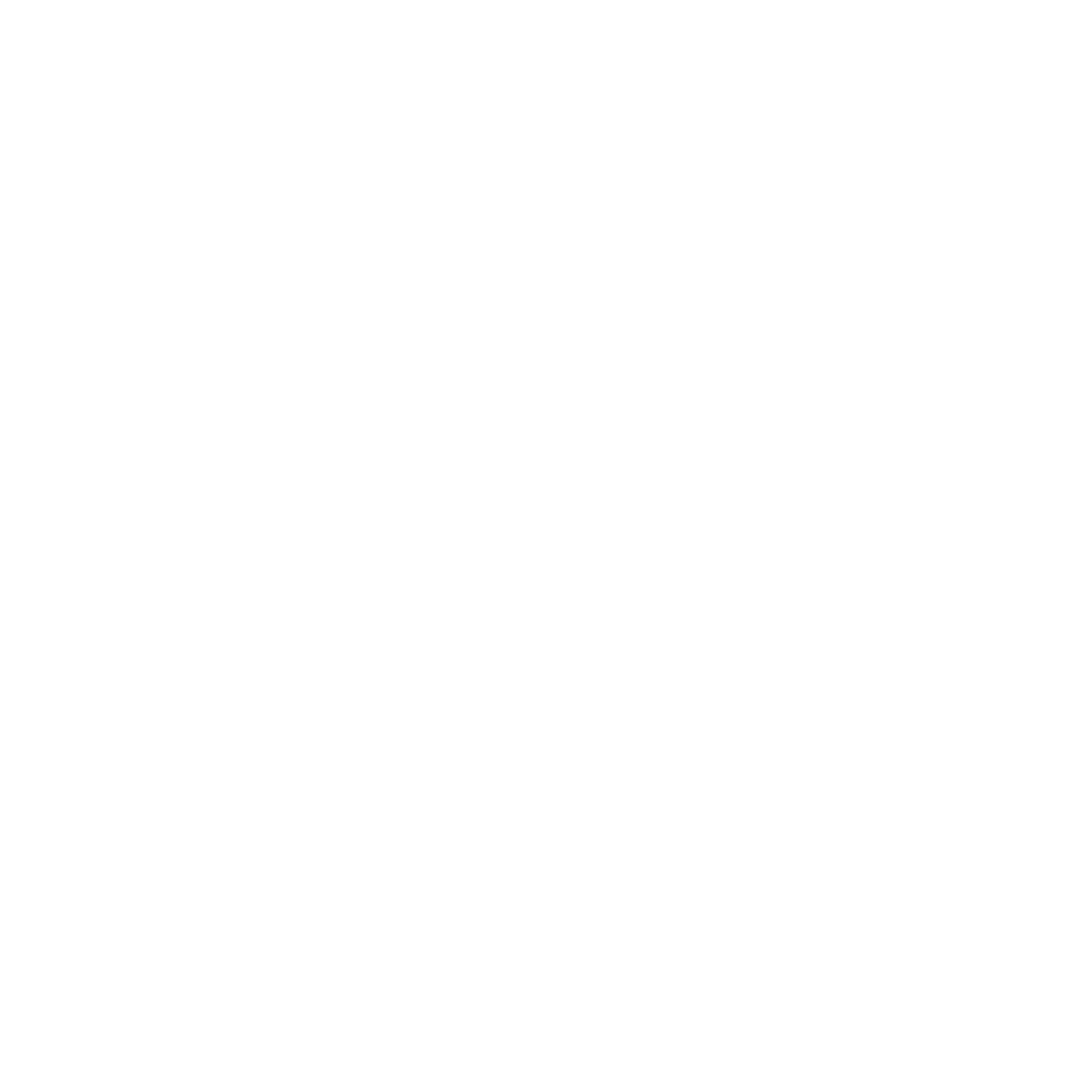 Geometric Fox Robot Logo #ffffff