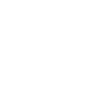 Lightning Bolt Robot Logo #ffffff