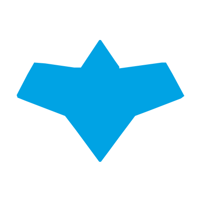 Robot Face Mask Logo #00a3e4