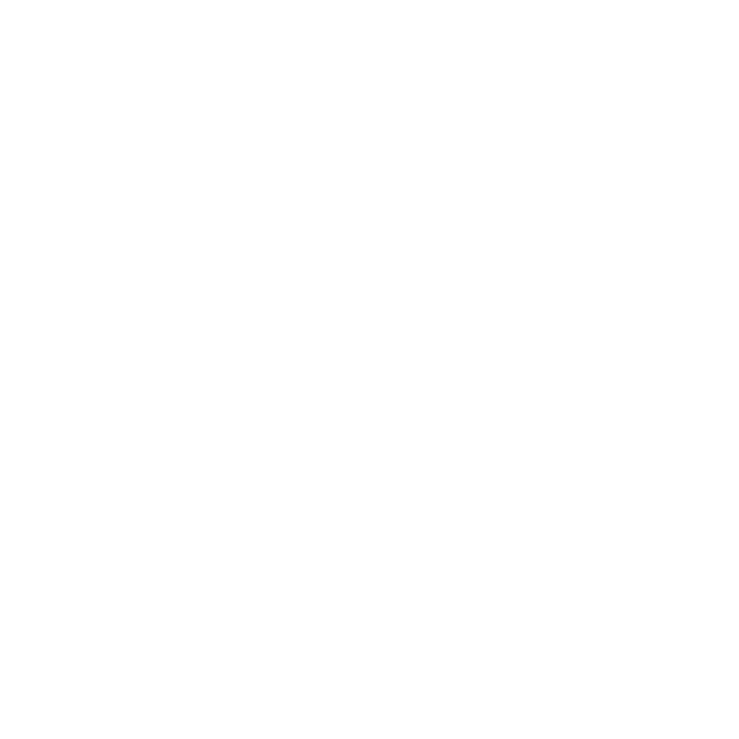 Robot Lightning Bolt Logo #ffffff