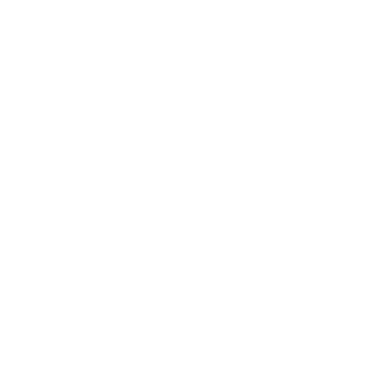 Robot Lightning Bolt Logo #ffffff
