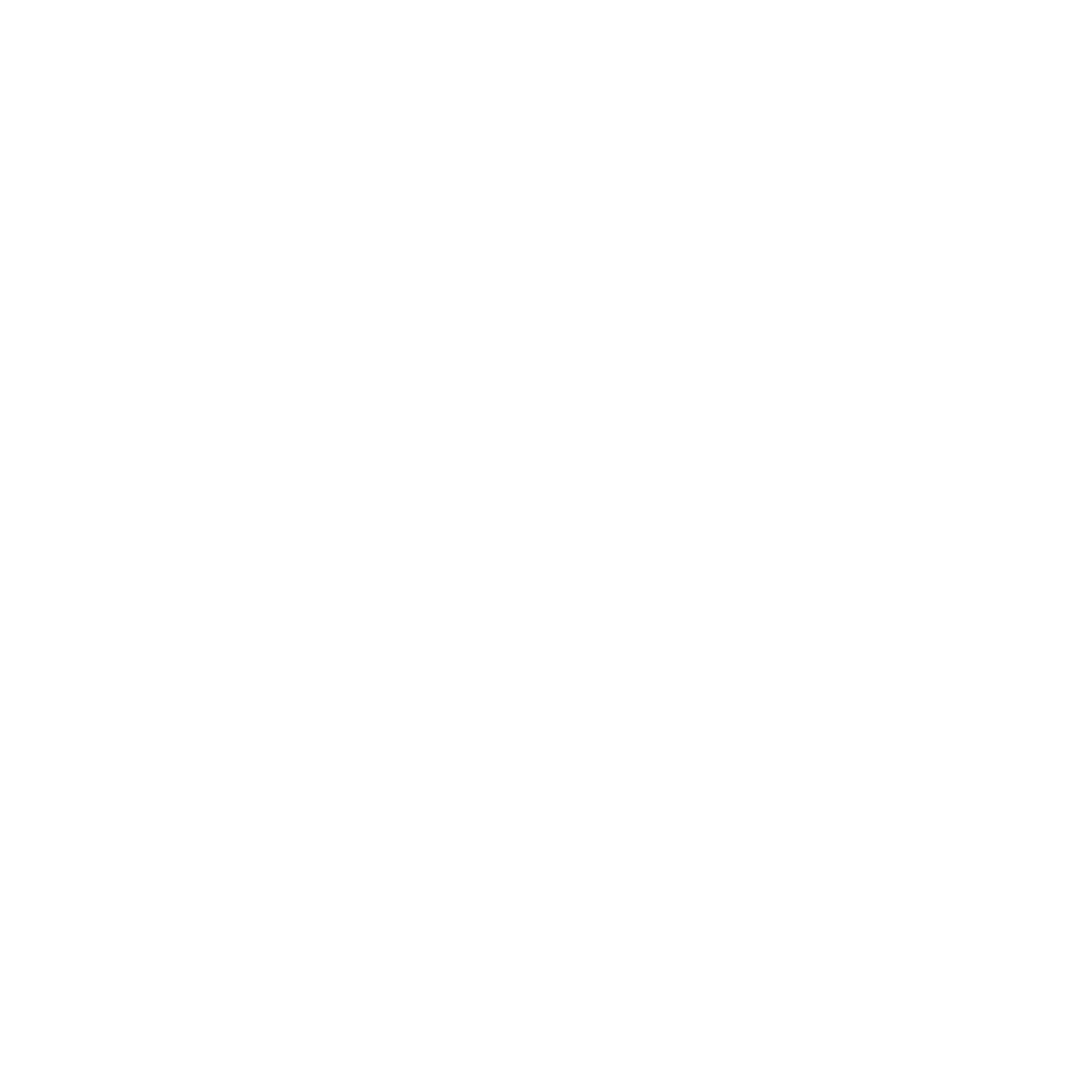 Robot Head Industrial Logo #ffffff