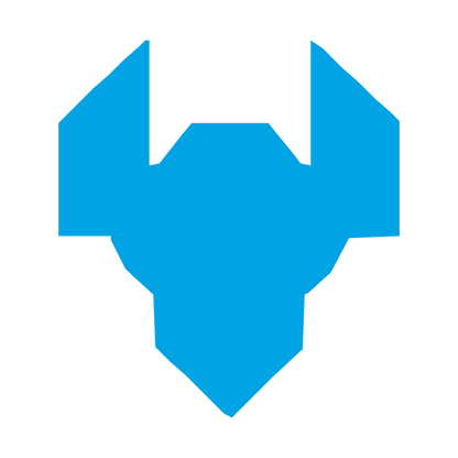 Industrial Robot Head Logo #00a3e4
