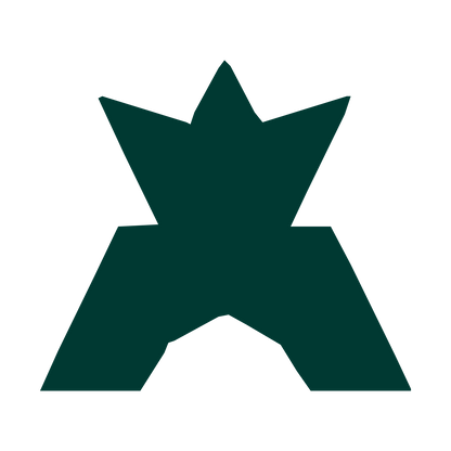 Robot Crown Letter A Logo #003932