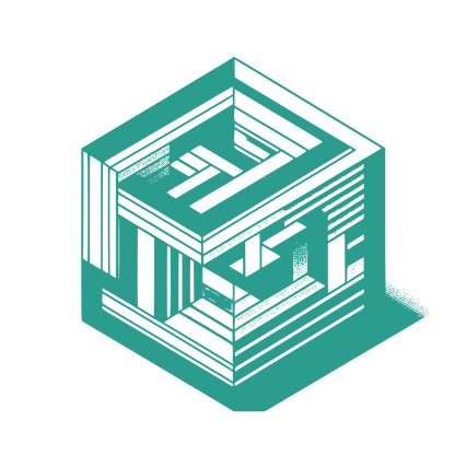 Complex Cube Logo #2A9D8F