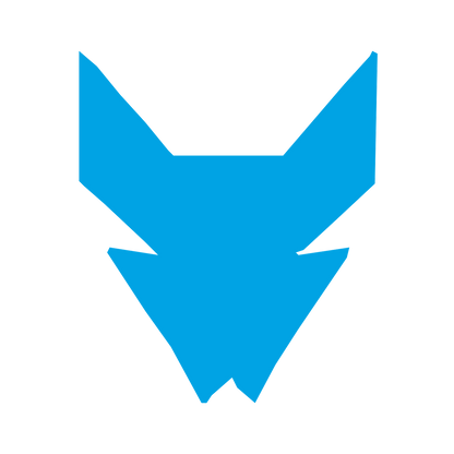 Robot Fox Mask Logo #00a3e4