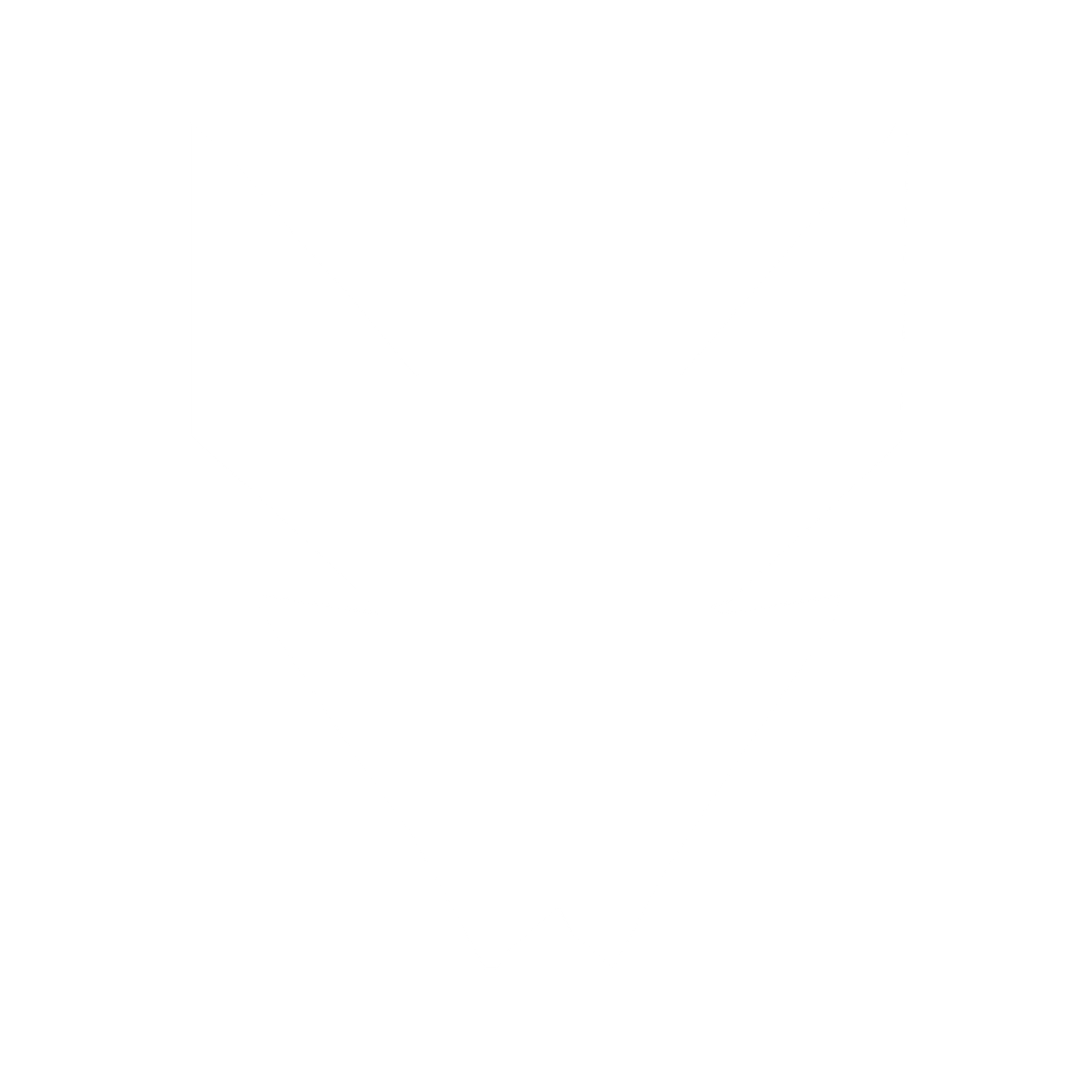 Robot Fox Mask Logo #ffffff