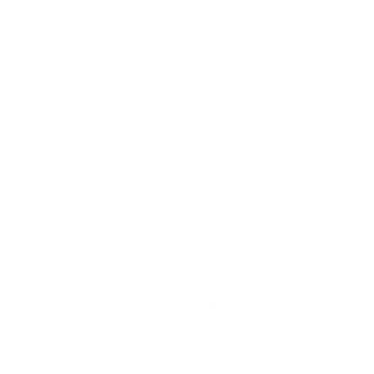 Arrow Block Robot Logo #ffffff
