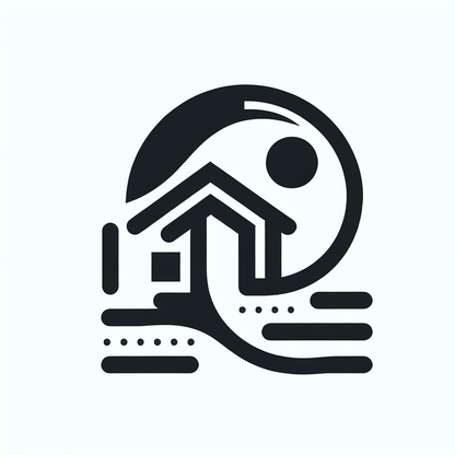 Line House Sun Logo