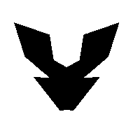 Robot Face Emblem Logo