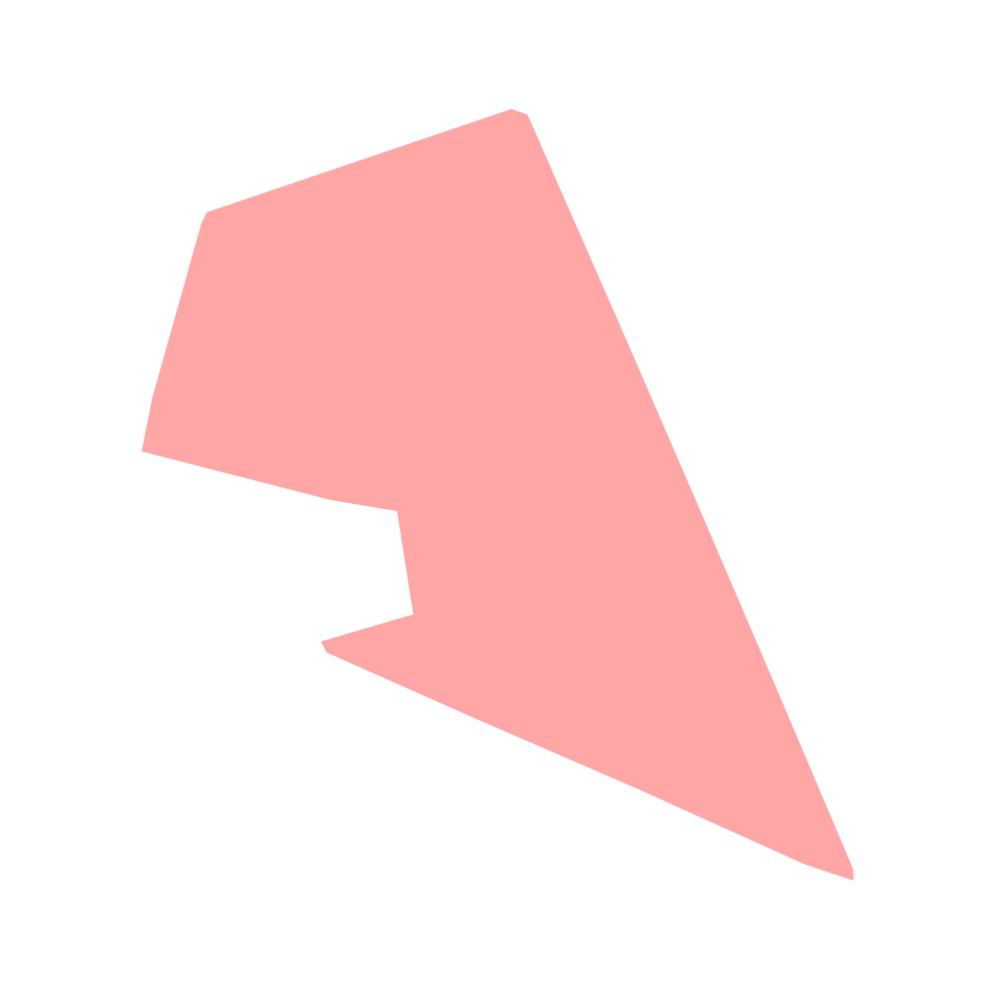 Angular Robot Head Logo #ffa6a6