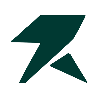 Lightning Bolt Robot Logo #003932