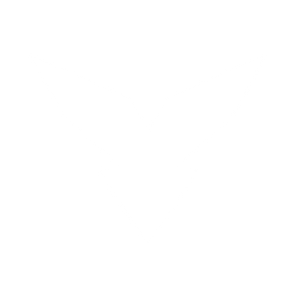 Robot Wings Arrow Logo #ffffff