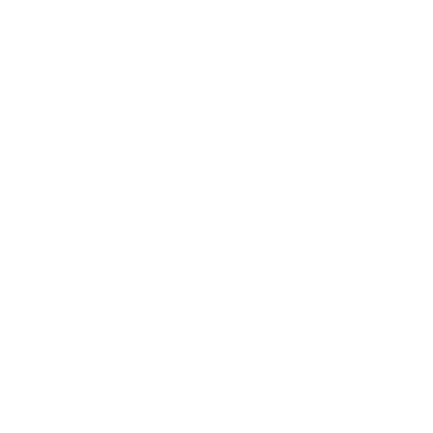 Robot Face Emblem Logo #ffffff