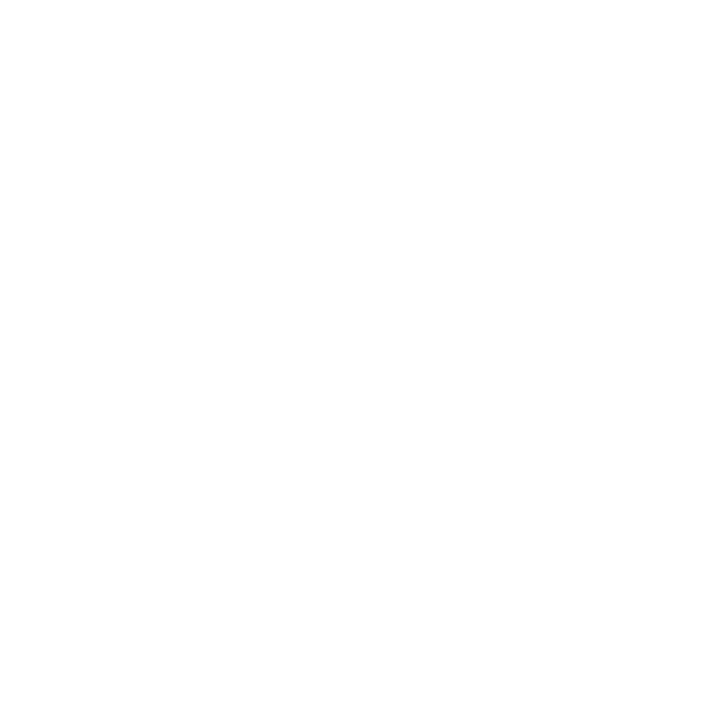 Lightning Bolt Robot Logo #ffffff