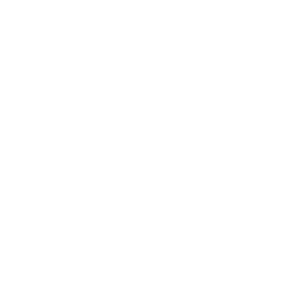 Robot Arrow Head Logo #ffffff