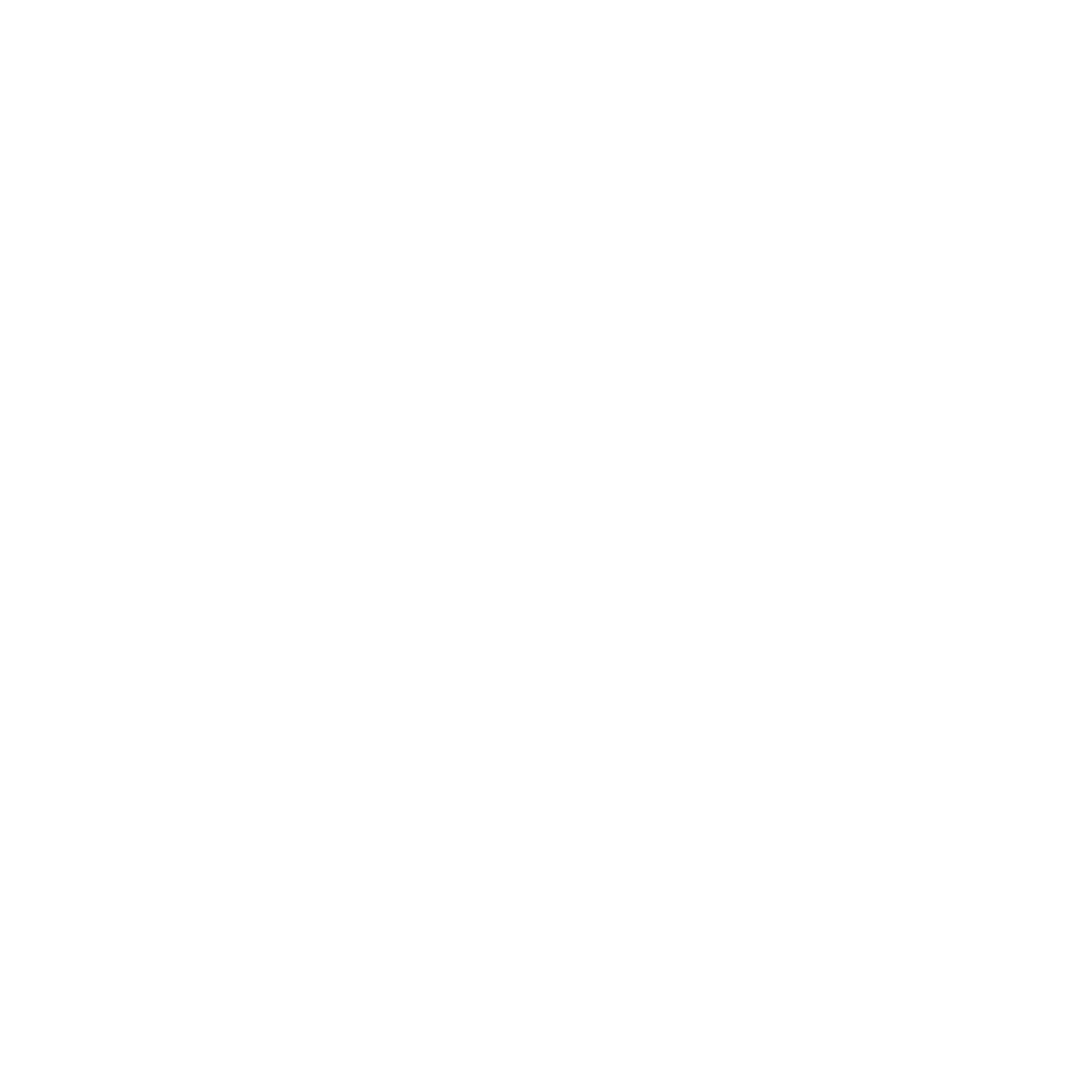 Bold Robot Head Logo #ffffff