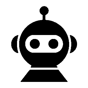 Bold Robot Head Logo