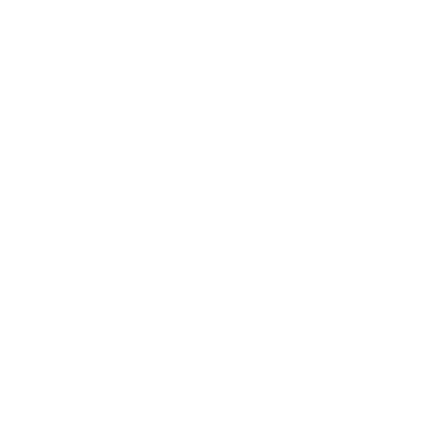 Monoline Robot Body Logo #ffffff