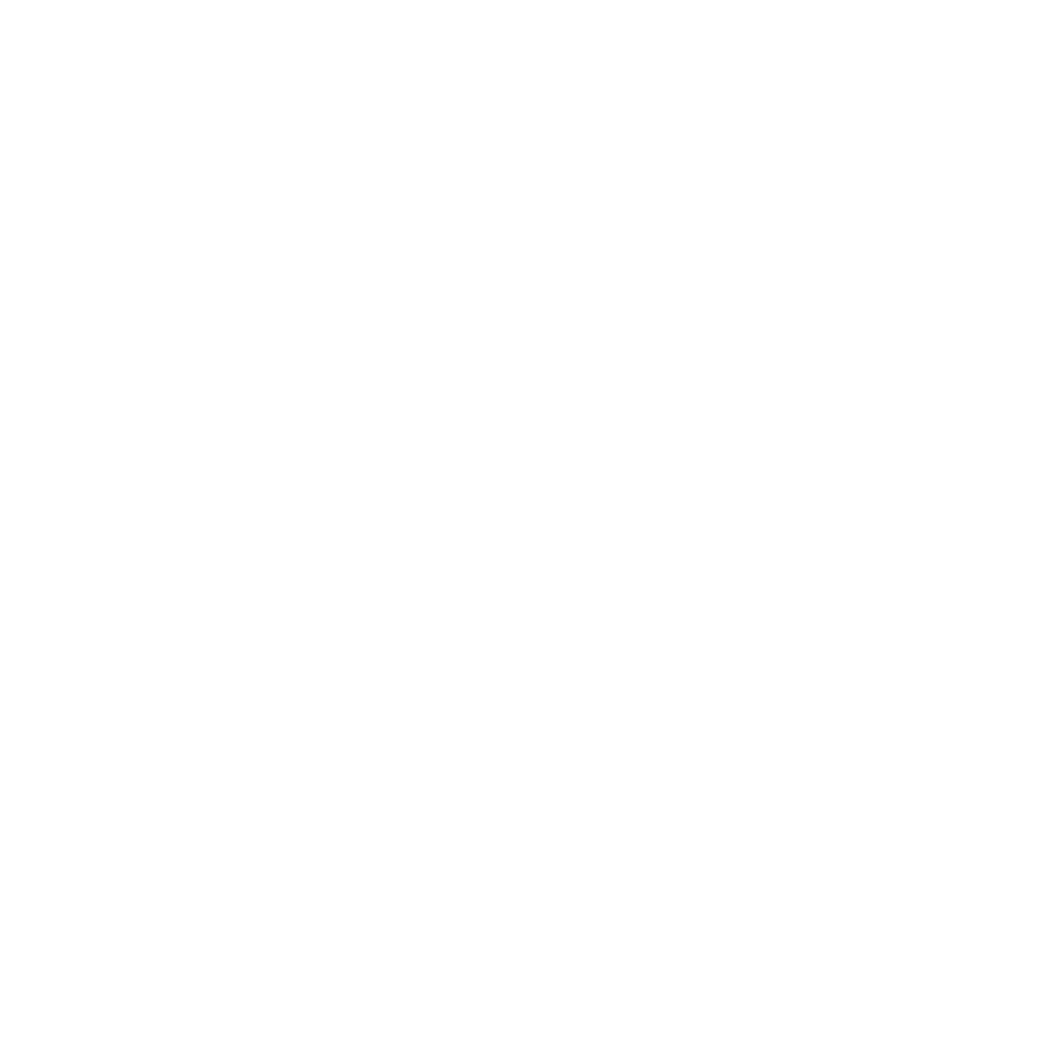 Bold Geometric Robot Head Logo #ffffff