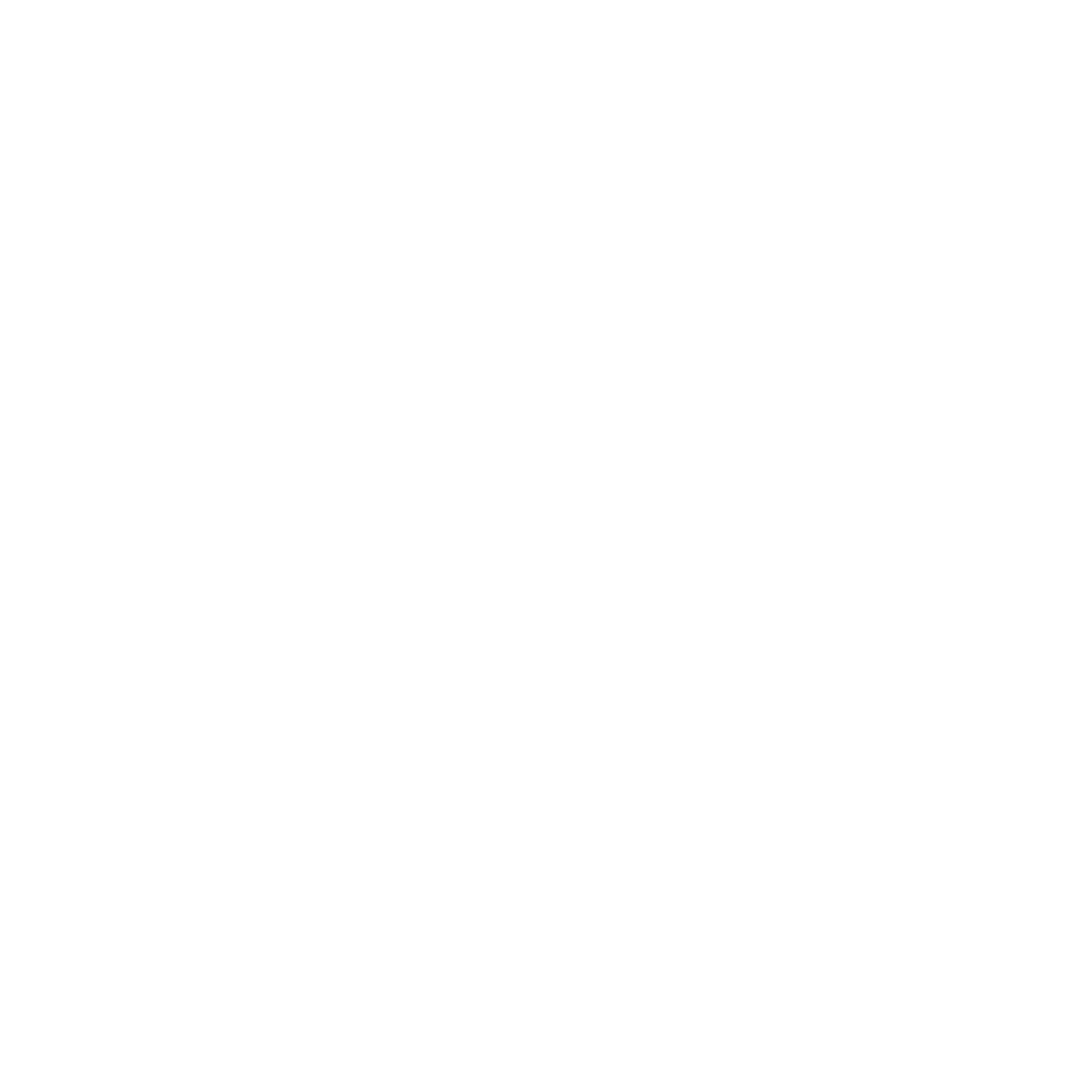 Monoline Robot Face Logo #ffffff