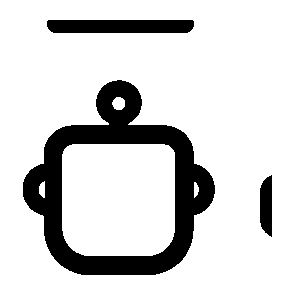 Monoline Robot Head Logo