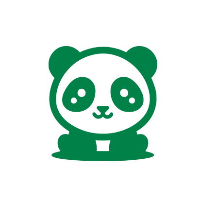 Panda Bear Logo #008148