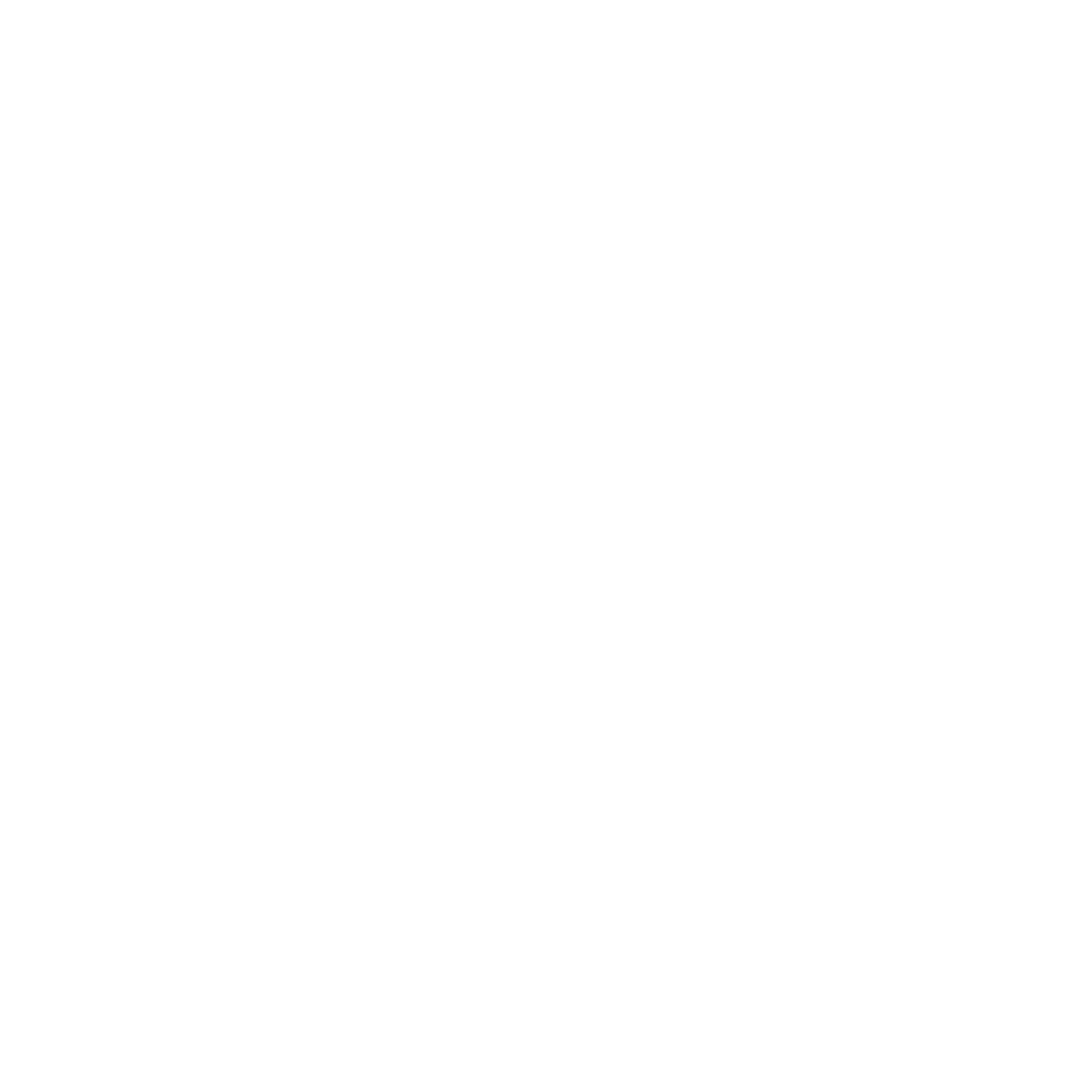 Robot Head Circle Logo #ffffff